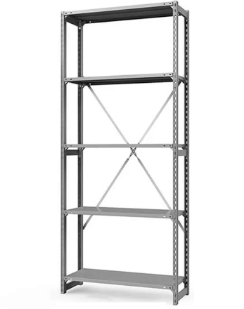 Стеллаж ТСУ 2200x700x500 5 полок (150 кг, металл) купить в Котласе
