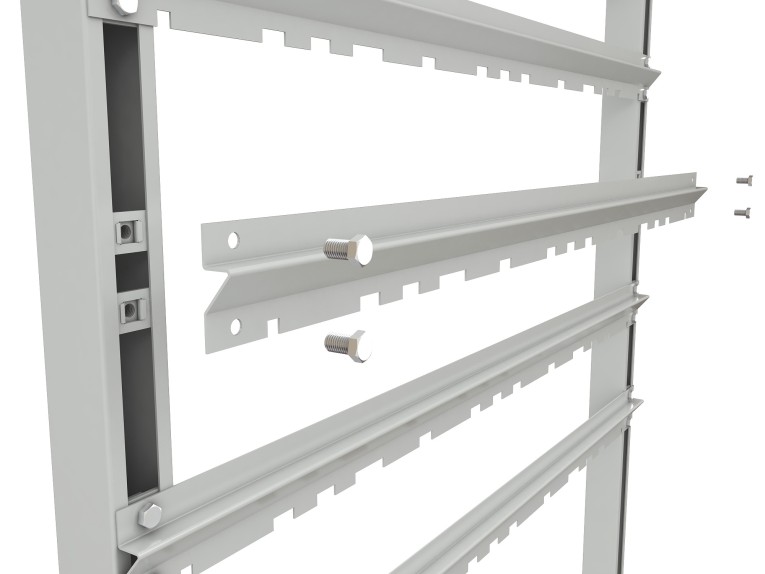 Стеллаж для пластиковых лотков SORTEX двухсторонний 1800x1000x800.01 купить в Котласе Стеллаж для пластиковых лотков SORTEX двухсторонний 1800x1000x800.01 купить в Котласе