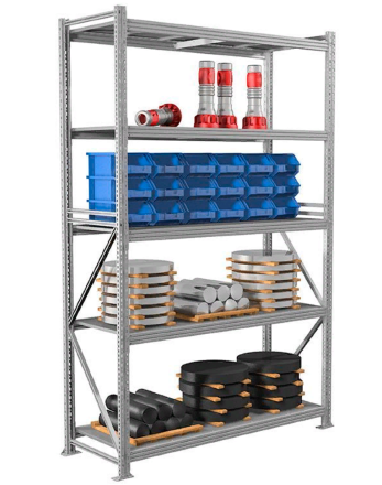 Стеллаж MS Profi 2500х1500х400 5 полок купить в Котласе