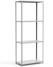 Стеллаж металлический Титан МС-500 1200х1000х400 4 полки