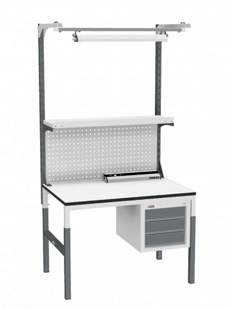 Стол монтажный ДиКом СР-М-100-05 ESD Пластик купить в Котласе Стол монтажный ДиКом СР-М-100-05 ESD Пластик купить в Котласе