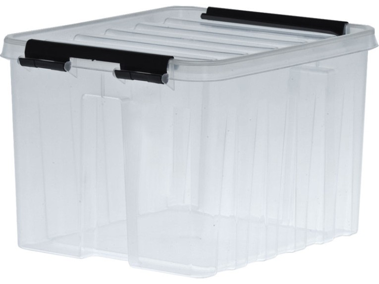 Контейнер Rox Box Original 3 (210х170х135 мм с крышкой и клипсами прозрачный) купить в Котласе