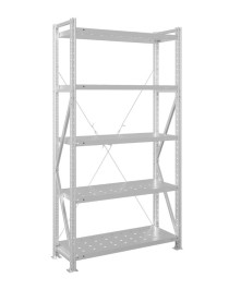 Стеллаж MS U 2000x1000x800 5 полок (300 кг, перф)