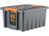Контейнер особопрочный Rox Box PRO 36 (500х390х250 мм с крышкой и клипсами, антрацит) купить в Котласе