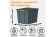 Контейнер особопрочный Rox Box PRO 50 (500х390х390 мм с крышкой и клипсами, на роликах, антрацит) купить в Котласе