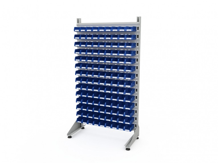 Стеллаж для пластиковых лотков SORTEX односторонний 1800x1000x450.01 купить в Котласе Стеллаж для пластиковых лотков SORTEX односторонний 1800x1000x450.01 купить в Котласе