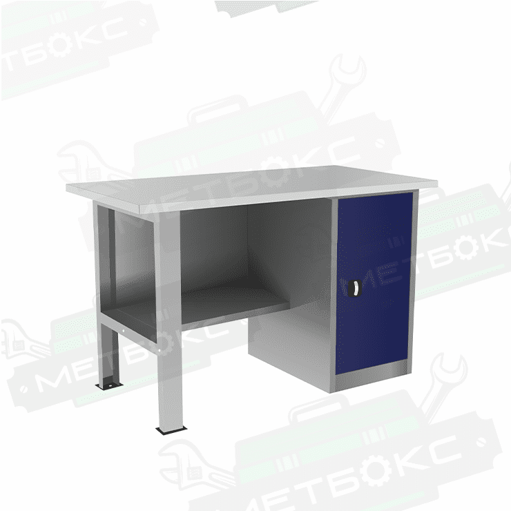 Однотумбовый слесарный верстак ВП-2/1,2 купить в Котласе Однотумбовый слесарный верстак ВП-2/1,2 купить в Котласе