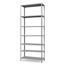 Стеллаж ТС Лайт с перф. полками 1500х700х800 7 полок