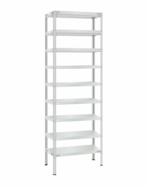 Стеллаж металлический Титан МС-500 2400х700х300 9 полок