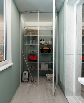 Гардеробная система Практик Home Балкон 1 купить в Котласе