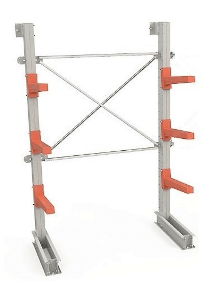 СТ-062 Стеллаж односторонний 4 яруса купить в Котласе