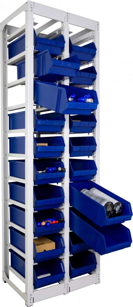 Стеллаж контейнерный двойной СТК-20.045.05.10 купить в Котласе