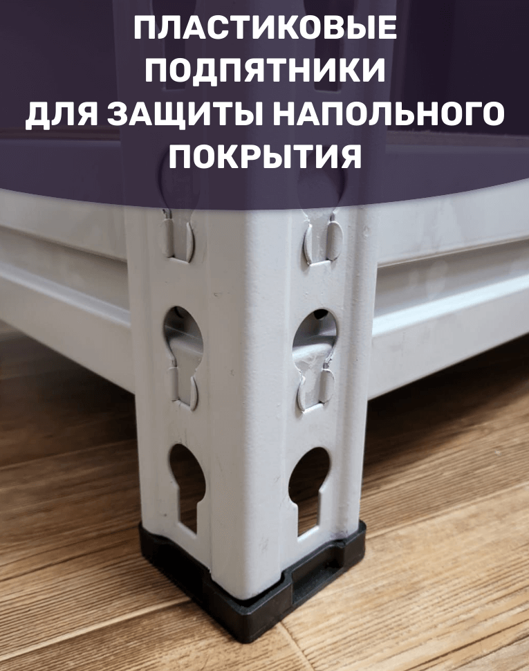 Стеллаж металлический МС-Т 2000х1510х500 3 полки купить в Котласе