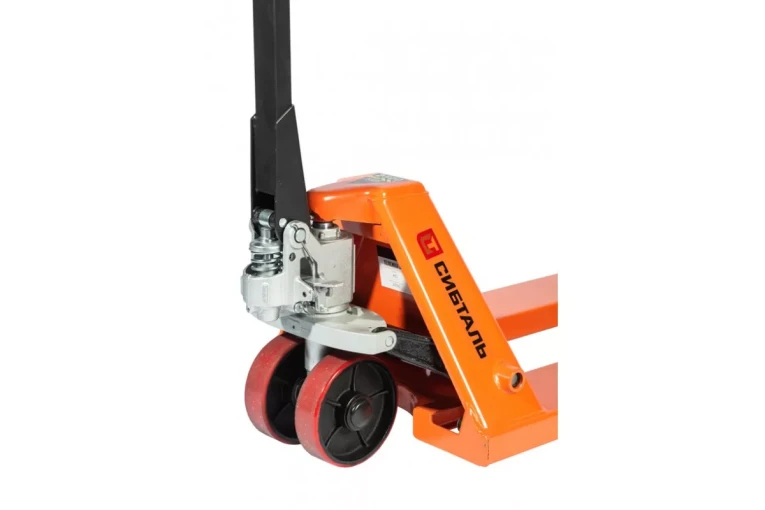 Гидравлическая тележка (рокла) AC, 2 т, Вилы: 1150 Х 550, СибТаль, полиуретановые колеса купить в Котласе Гидравлическая тележка (рокла) AC, 2 т, Вилы: 1150 Х 550, СибТаль, полиуретановые колеса купить в Котласе