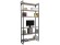 Стеллаж напольный CombiK XXL 100/6 2213x1000x320 6 полок