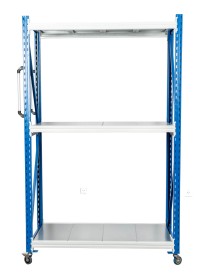 Стеллаж мобильный БиКом СТ-4 300x120x40 3 полки Стеллаж мобильный БиКом СТ-4 300x120x40 3 полки