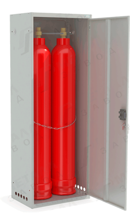 Шкаф для газовых баллонов ШГР 40-2 (2х40л) купить в Котласе