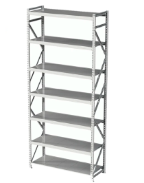 Стеллаж MS Profi 3000х2100х800 7 полок